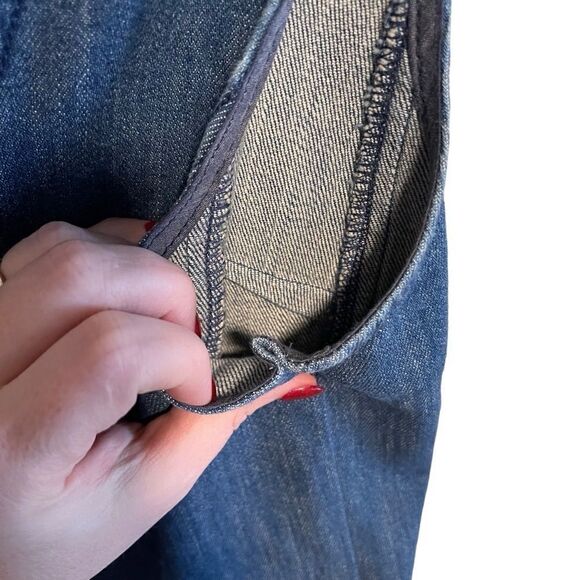 Pilcro- Women’s Denim Wide-Leg Pant Matching Set, Size 14 Altered - Picture 5 of 16